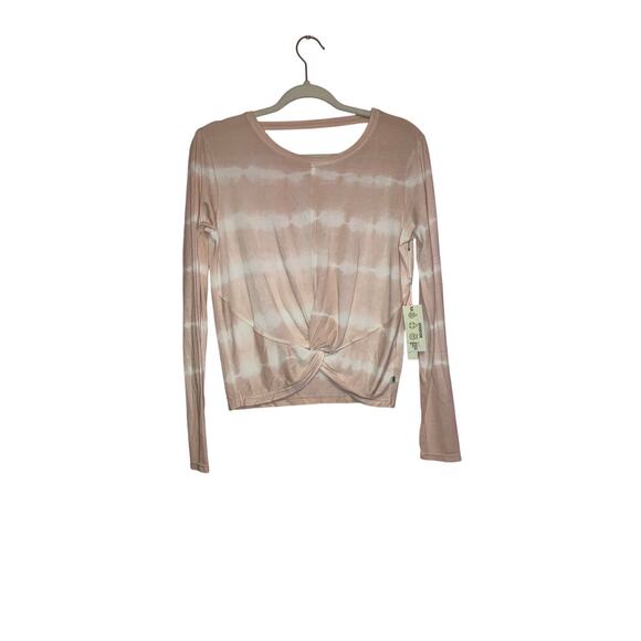 NWT Max Studio light pink dolman twist long sleeve top size small - Picture 1 of 7